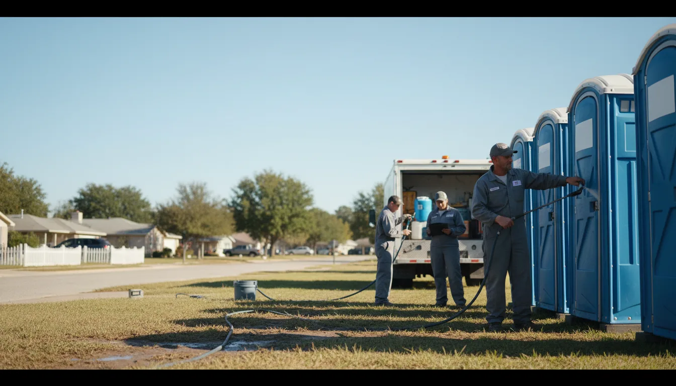 Long-Term Portable Toilet Rental in Lewis Center, OH near me